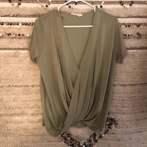 Light green super soft top